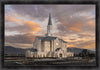 Taylorsville Utah Warm Evening Glow Large Wall Art