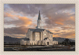 Taylorsville Utah Warm Evening Glow Large Wall Art