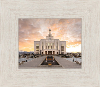 Saratoga Springs Utah Golden Sunrise