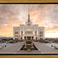 Saratoga Springs Utah Golden Sunrise