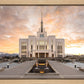 Saratoga Springs Utah Golden Sunrise