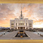 Saratoga Springs Utah Golden Sunrise
