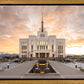 Saratoga Springs Utah Golden Sunrise