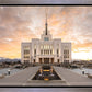 Saratoga Springs Utah Golden Sunrise