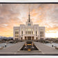 Saratoga Springs Utah Golden Sunrise