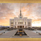 Saratoga Springs Utah Golden Sunrise