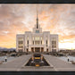 Saratoga Springs Utah Golden Sunrise