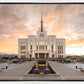 Saratoga Springs Utah Golden Sunrise
