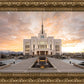 Saratoga Springs Utah Golden Sunrise