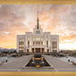Saratoga Springs Utah Golden Sunrise