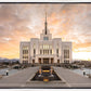 Saratoga Springs Utah Golden Sunrise