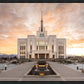 Saratoga Springs Utah Golden Sunrise