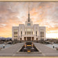 Saratoga Springs Utah Golden Sunrise