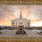 Saratoga Springs Utah Golden Sunrise