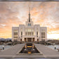 Saratoga Springs Utah Golden Sunrise