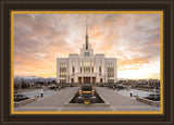 Saratoga Springs Utah Golden Sunrise Large Wall Art