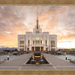 Saratoga Springs Utah Golden Sunrise