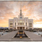 Saratoga Springs Utah Golden Sunrise