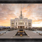 Saratoga Springs Utah Golden Sunrise