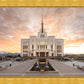 Saratoga Springs Utah Golden Sunrise