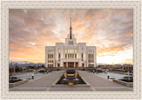 Saratoga Springs Utah Golden Sunrise Large Wall Art