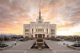 Saratoga Springs Utah Golden Sunrise Large Wall Art