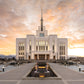 Saratoga Springs Utah Golden Sunrise