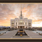 Saratoga Springs Utah Golden Sunrise