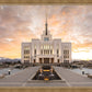 Saratoga Springs Utah Golden Sunrise
