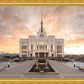 Saratoga Springs Utah Golden Sunrise