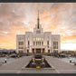 Saratoga Springs Utah Golden Sunrise
