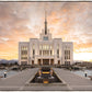Saratoga Springs Utah Golden Sunrise