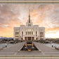 Saratoga Springs Utah Golden Sunrise