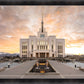 Saratoga Springs Utah Golden Sunrise
