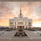 Saratoga Springs Utah Golden Sunrise