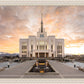 Saratoga Springs Utah Golden Sunrise