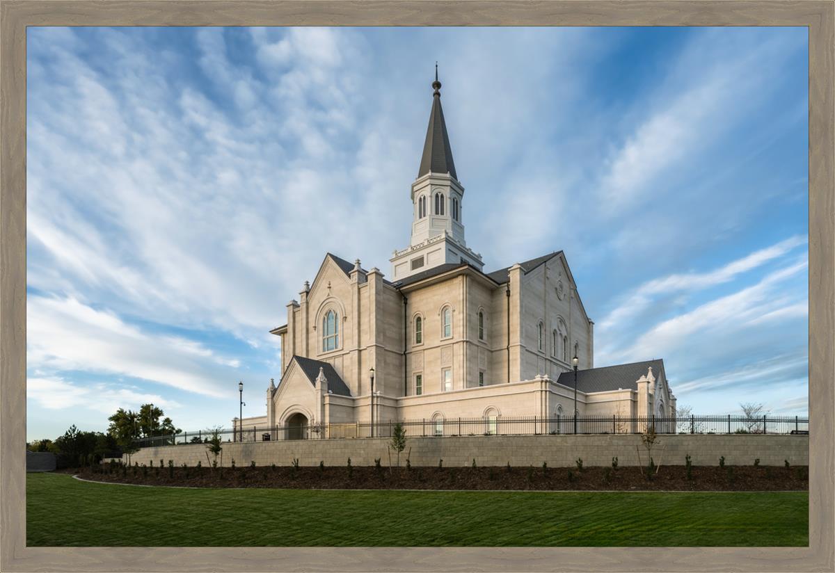 Taylorsville Utah Peaceful Morning Large Wall Art
