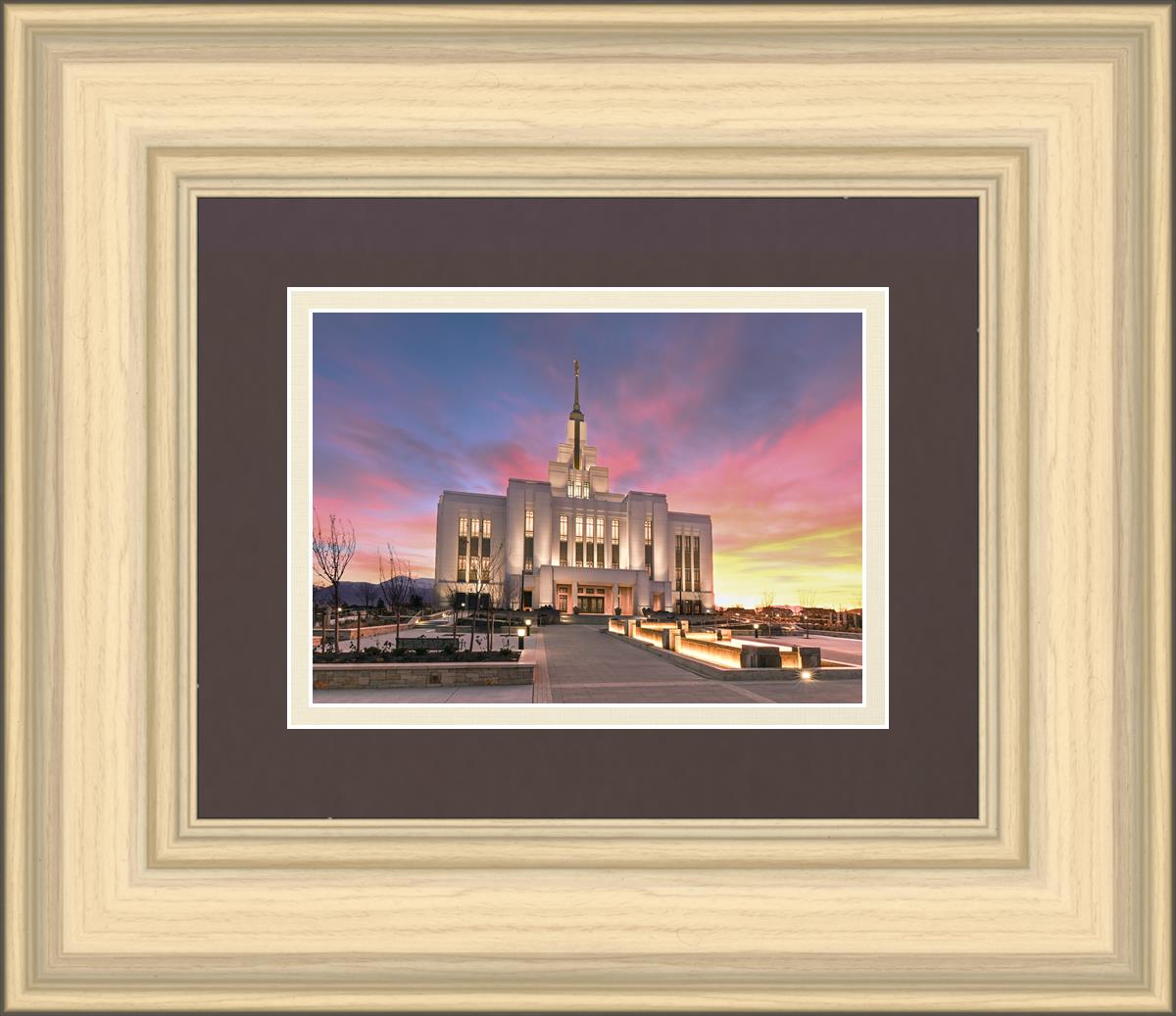 Saratoga Springs Utah Glorious Sunrise
