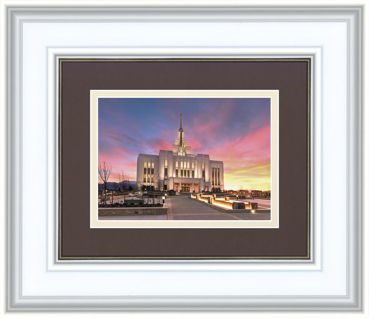 Saratoga Springs Utah Glorious Sunrise