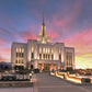 Saratoga Springs Utah Glorious Sunrise