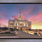 Saratoga Springs Utah Glorious Sunrise