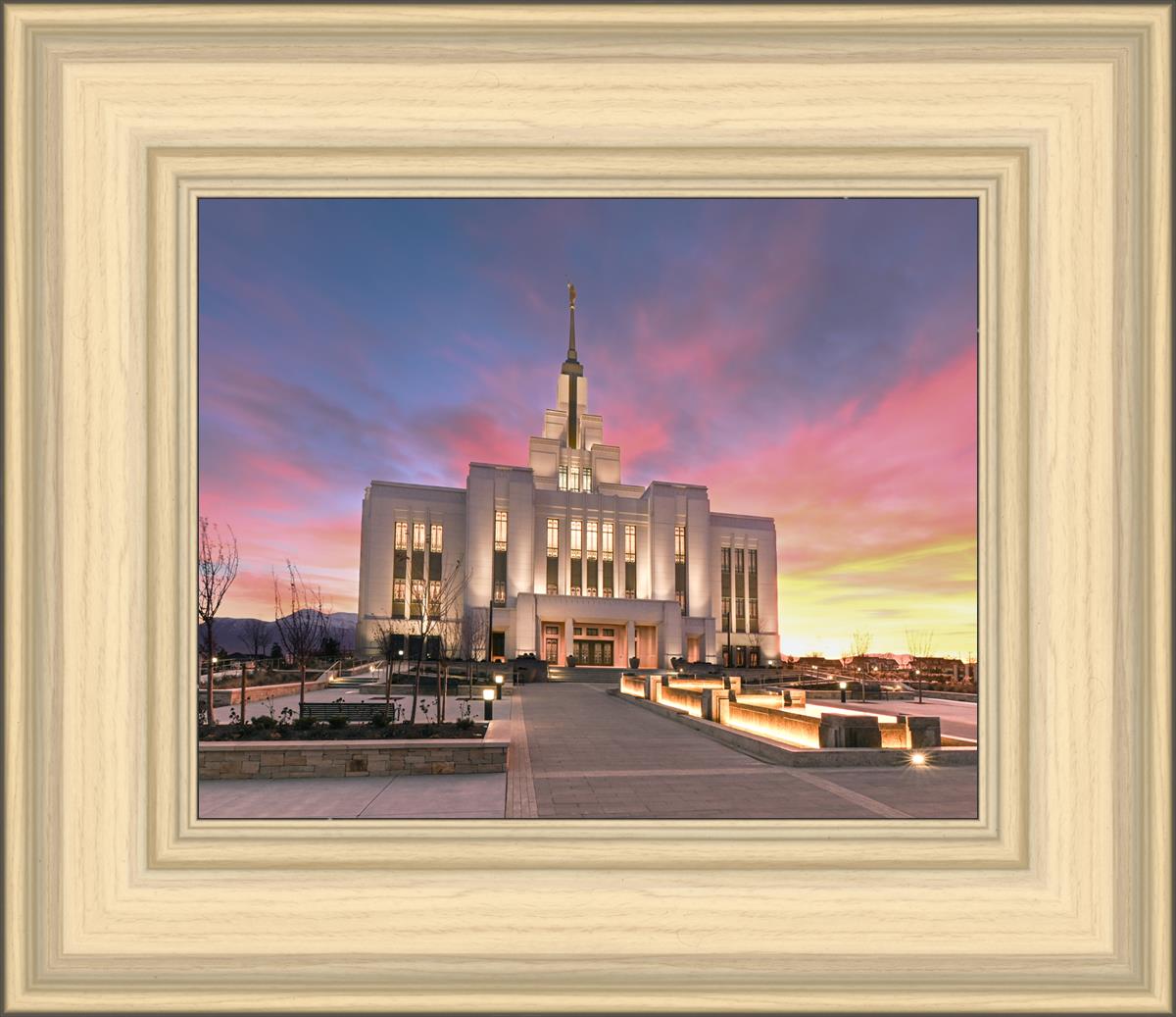 Saratoga Springs Utah Glorious Sunrise