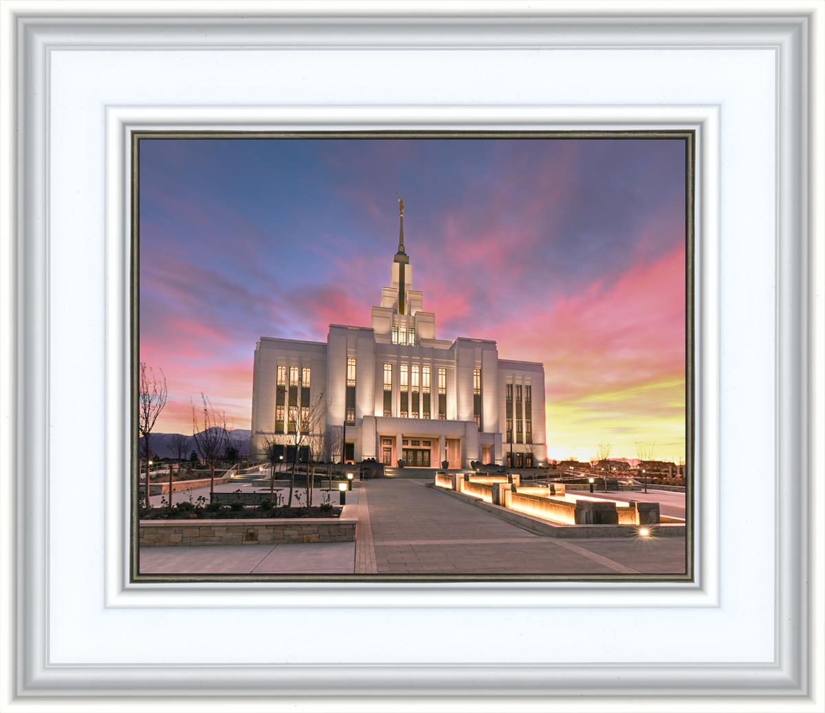Saratoga Springs Utah Glorious Sunrise