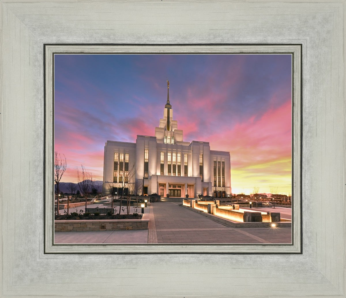 Saratoga Springs Utah Glorious Sunrise