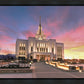 Saratoga Springs Utah Glorious Sunrise