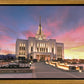 Saratoga Springs Utah Glorious Sunrise