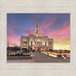 Saratoga Springs Utah Glorious Sunrise