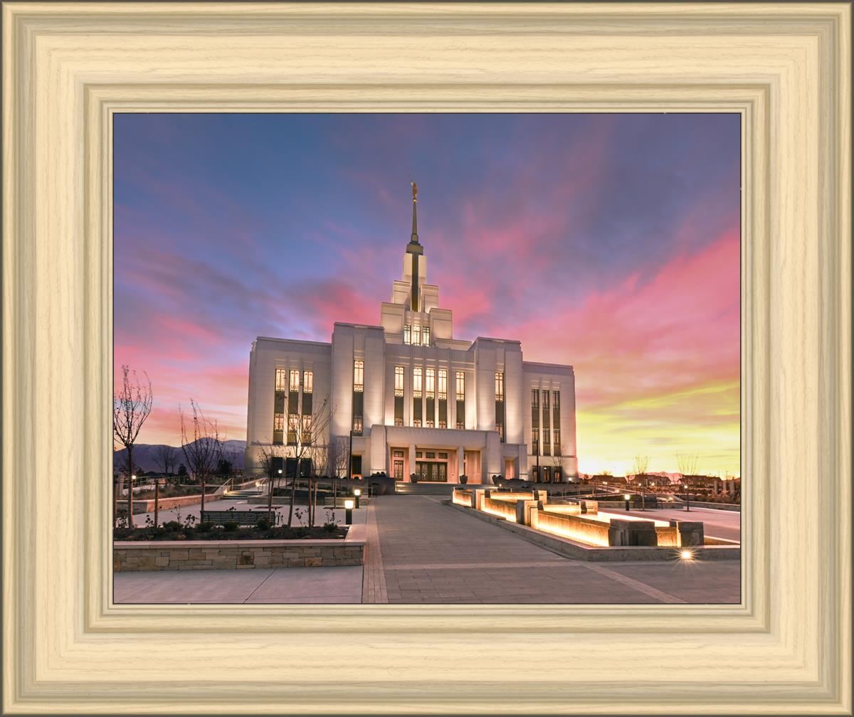 Saratoga Springs Utah Glorious Sunrise