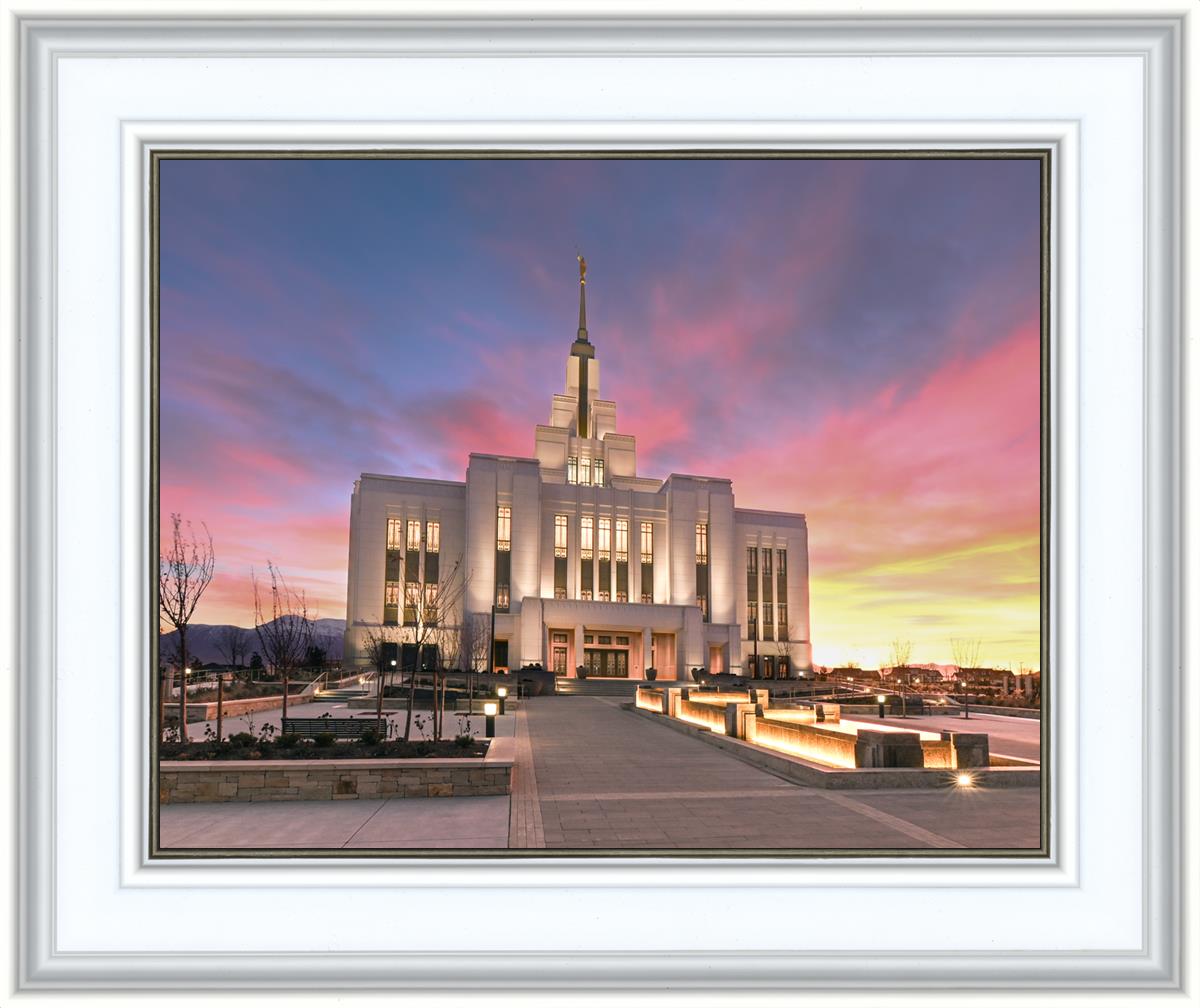Saratoga Springs Utah Glorious Sunrise