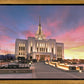 Saratoga Springs Utah Glorious Sunrise
